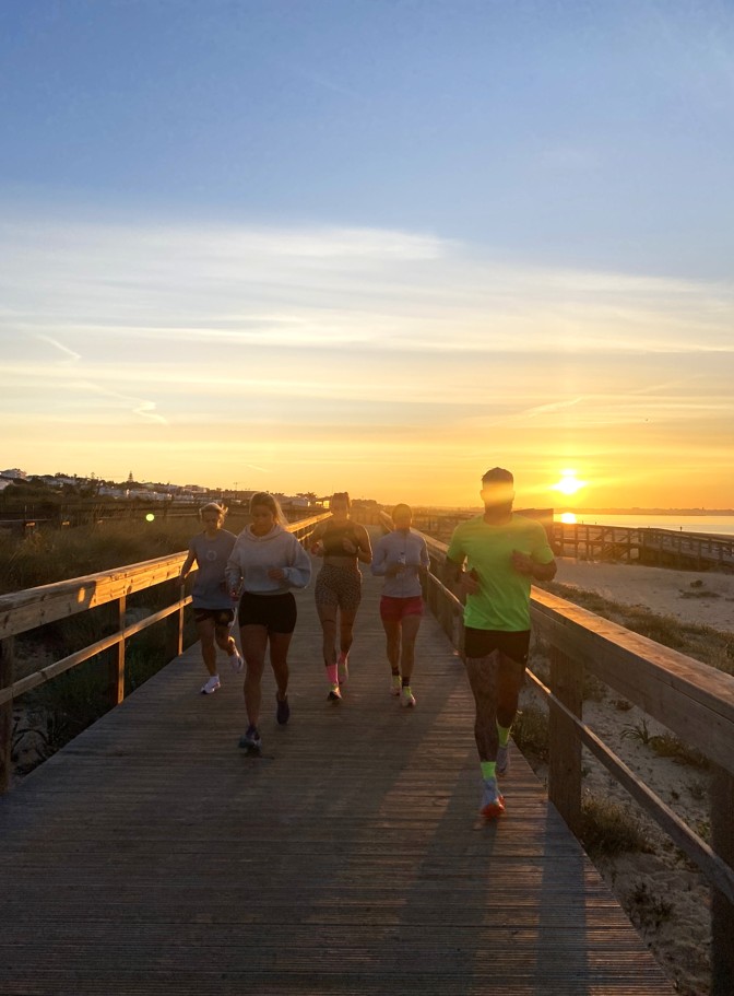 Lagos sunrise run Team picture